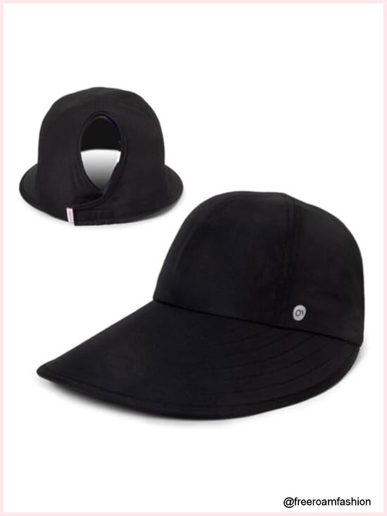 Wide Brim Ponytail Sun Hat UPF 50 Protective main image 4